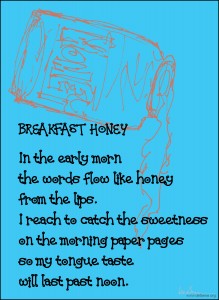 morning honey card